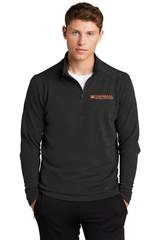 Lightweight Quarter Zip- Heather Black